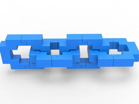 Cosplay Chain 42 3D Print Model