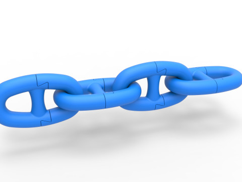 Cosplay Chain 43 Modèles 3D en vedette