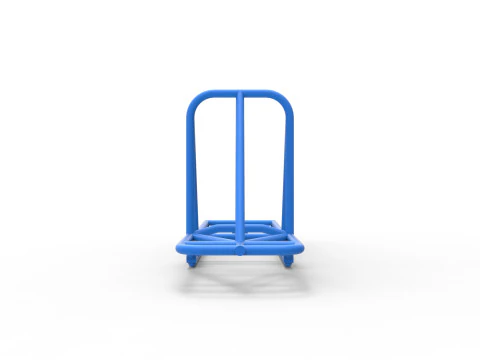 Frame of old school Front engine dragster Version 4 Scale 1 to 25 3D Print Model
