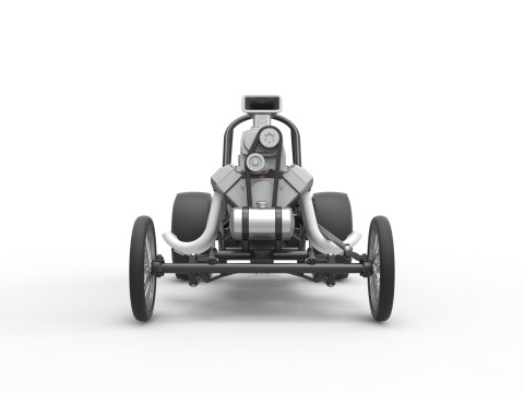 Vintage Front engine dragster Base Version 3 Scale 1 to 25 3D Принт Модель
