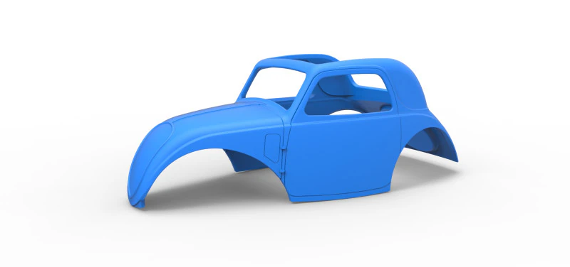 Shell of Vintage front engine dragster Version 5 Scale 1 to 25 3D Print Model .c4d .max .obj .3ds .fbx .stl .blend