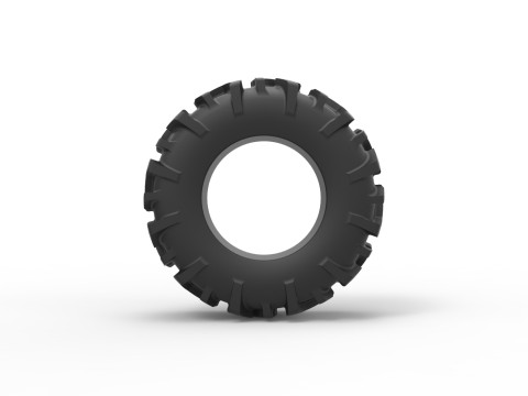 Offroad tire 139 Scale 1 to 25 3Dプリントモデル
