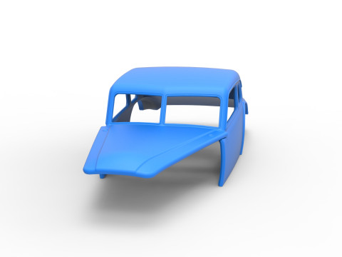 Shell of Vintage Asphalt Modified stock car V4 Scale 1 to 25 3D प्रिंट मॉडल