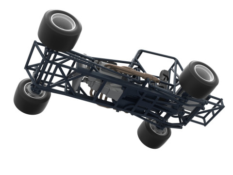 Vintage Asphalt Modified stock car Base V3 Scale 1 to 25 Modèles 3D en vedette