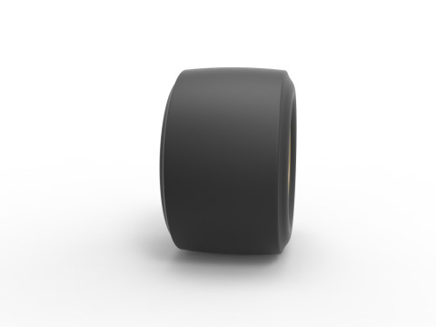Wheel from Asphalt Modified stock car Version 4 Scale 1 to 25 Modèles 3D en vedette