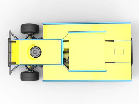 Figure 8 Modified stock car Scale 1 to 25 3D Print Model
