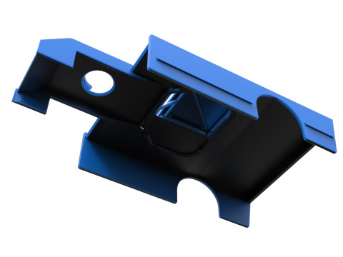 Shell of Figure 8 Modified stock car Scale 1 to 25 Model do druku 3D