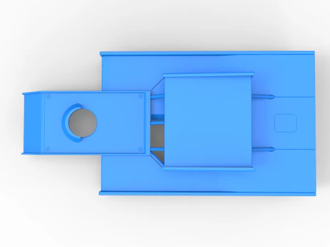 Shell of Figure 8 Modified stock car Scale 1 to 25 3D Print Model