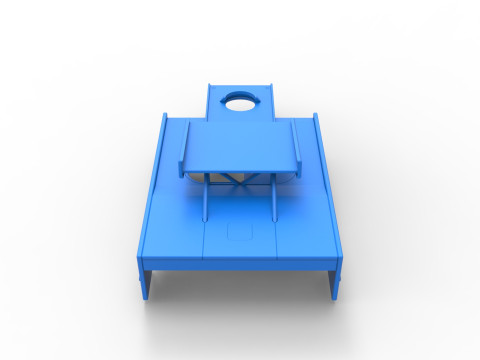 Shell of Figure 8 Modified stock car Scale 1 to 25 Model do druku 3D