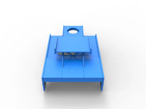 Shell of Figure 8 Modified stock car Scale 1 to 25 3D Print Model