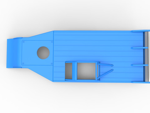Shell of Asphalt Modified stock car V4 Scale 1 to 25 3D printmodel