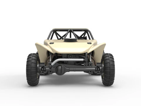 Sand dragster 4x4 Scale 1 to 25 3D Print Model