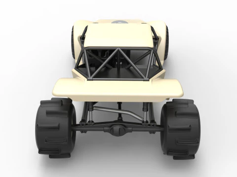 Sand dragster 4x4 Scale 1 to 25 3D Print Model