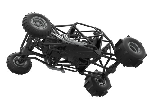 Sand dragster 4x4 Base Scale 1 to 25 3D Print Model