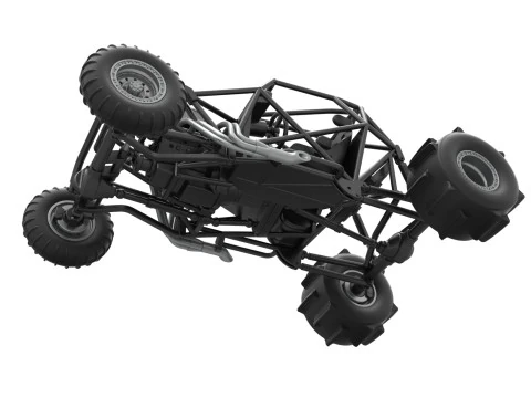 Sand dragster 4x4 Base Scale 1 to 25 3D Print Model