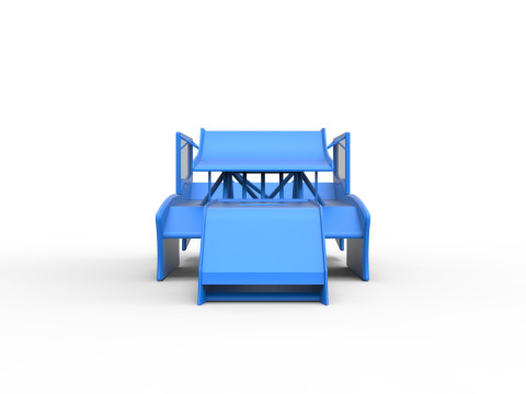 Shell of Outlaw Figure 8 Modified stock car Version 2 Scale 1 to 25 3D 프린트 모델