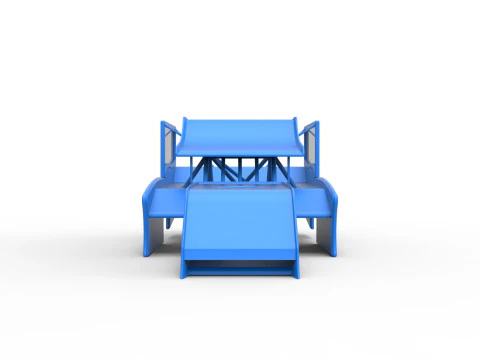 Shell of Outlaw Figure 8 Modified stock car Version 2 Scale 1 to 25 3D Print Model