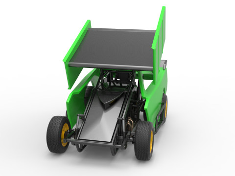 New Zealand Modified Stock car Version 2 Scale 1 to 25 3D 打印模型