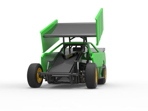New Zealand Modified Stock car Version 2 Scale 1 to 25 3D 打印模型