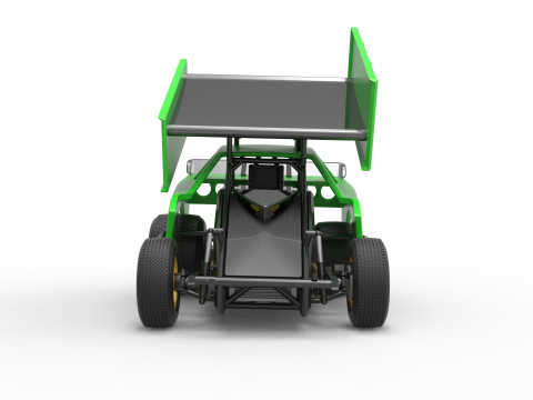 New Zealand Modified Stock car Version 2 Scale 1 to 25 3D 打印模型