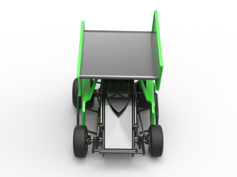 New Zealand Modified Stock car Version 2 Scale 1 to 25 3D 打印模型