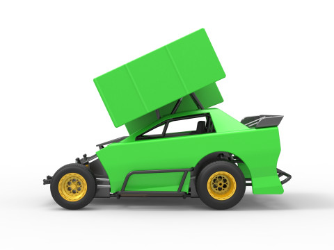 New Zealand Modified Stock car Version 2 Scale 1 to 25 3D 打印模型