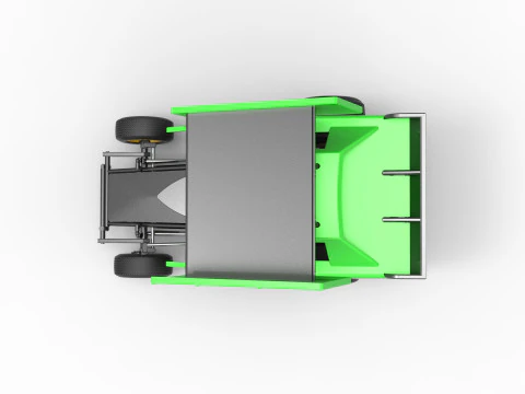 New Zealand Modified Stock car Version 2 Scale 1 to 25 3D Print Model