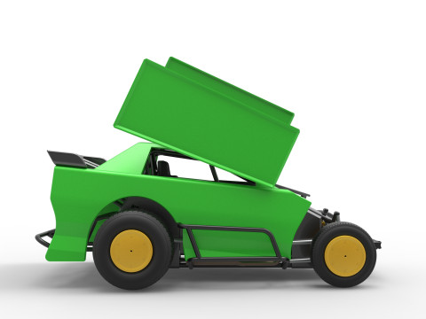 New Zealand Modified Stock car Version 2 Scale 1 to 25 3D 打印模型