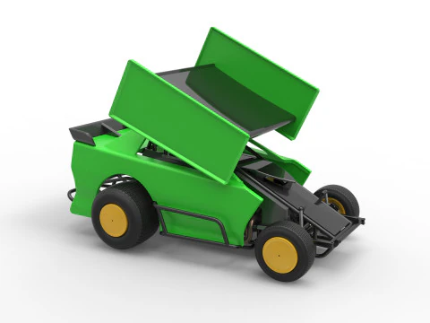 New Zealand Modified Stock car Version 2 Scale 1 to 25 3D Print Model