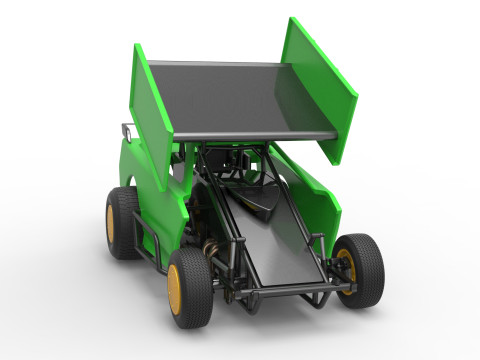 New Zealand Modified Stock car Version 2 Scale 1 to 25 3D 打印模型