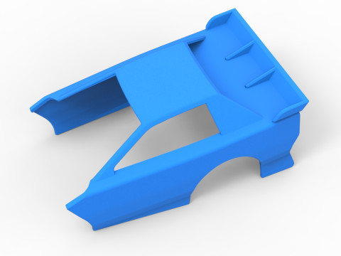 Shell of New Zealand Modified Stock car Version 2 Scale 1 to 25 3D प्रिंट मॉडल