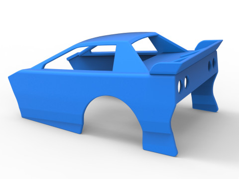 Shell of New Zealand Modified Stock car Version 2 Scale 1 to 25 3D प्रिंट मॉडल