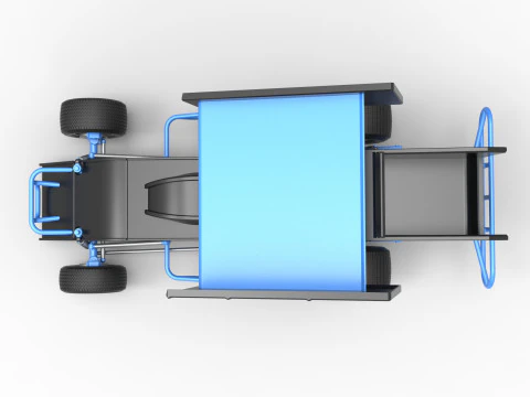 Southern Wing Modified Stock car Scale 1 to 25 3D Print Model