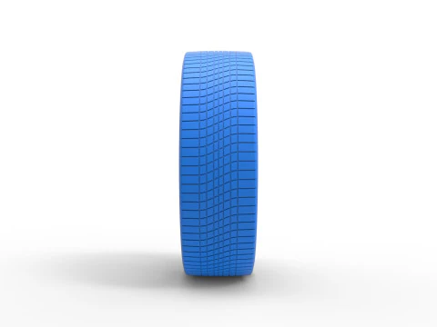 30 inch Wire wheel of Donk car Scale 1 to 25 3D Print Model