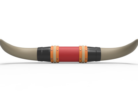 Bull horns for car ot truck Version 3 Scale 1 to 25 3Dプリントモデル