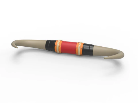 Chifres de touro para carro ou caminh&atilde;o Vers&atilde;o 4 Escala 1 a 25 Modelo de Impressão 3D