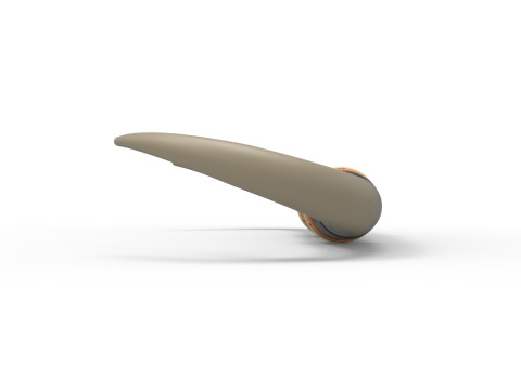 Bull horns for car ot truck Version 4 Scale 1 to 25 3D 프린트 모델