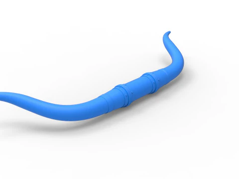 Bull horns for car ot truck Version 6 Scale 1 to 25 3D Print Model