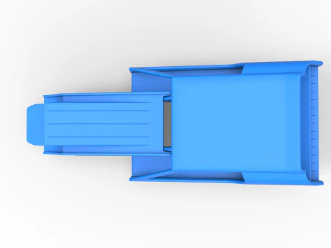 Shell of Vintage Dirt Modified stock car Version 4 Scale 1 to 25 3D Print Model