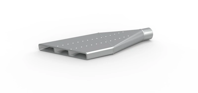 NASCAR Boom Tube Exhaust Scale 1 to 25 3D Print Model .c4d .max .obj .3ds .fbx .stl .blend 