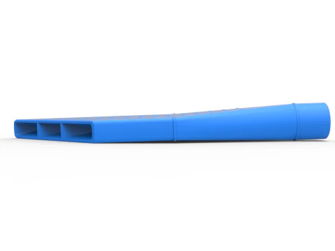 NASCAR Boom Tube Exhaust Scale 1 to 25 3D Print Model