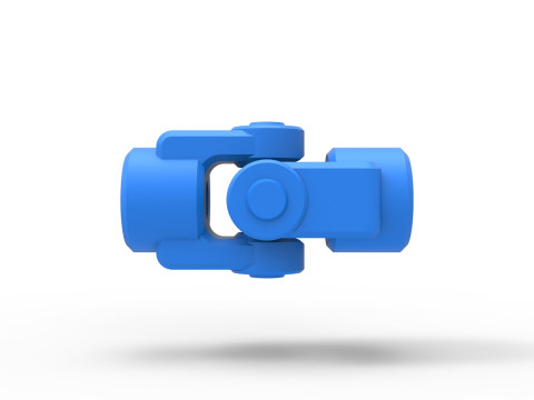 Cardan shaft joint Scale 1 to 25 3D प्रिंट मॉडल
