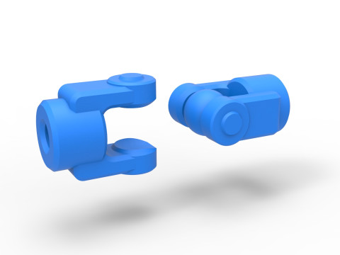 Cardan shaft joint Scale 1 to 25 3D प्रिंट मॉडल
