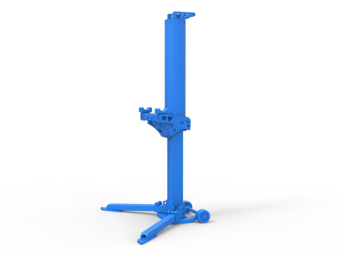 Bumper Jack for race car Scale 1 to 25 3D Baskı Modeli