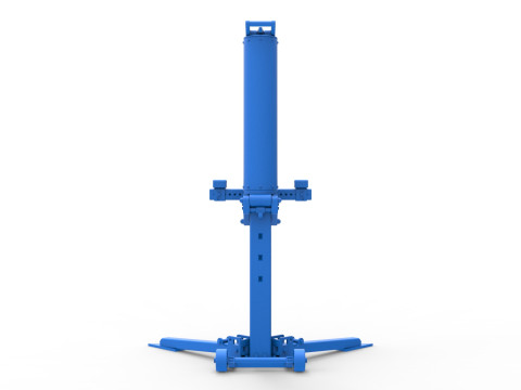 Bumper Jack for race car Scale 1 to 25 Model Cetak 3D