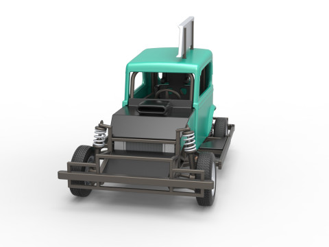 New Zealand Ministock car Scale 1 to 25 3D Принт Модель