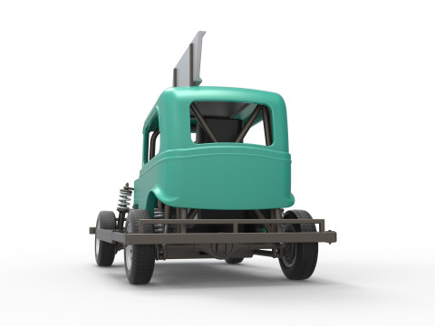 New Zealand Ministock car Scale 1 to 25 3D Принт Модель