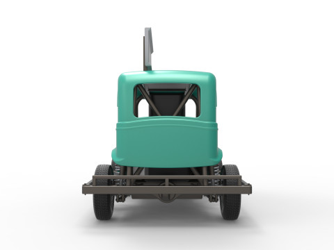 New Zealand Ministock car Scale 1 to 25 3D Принт Модель