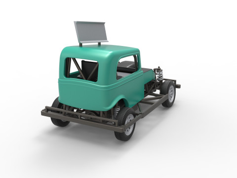 New Zealand Ministock car Scale 1 to 25 3D Принт Модель