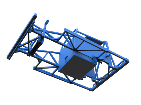 Frame of New Zealand Ministock car Scale 1 to 25 Modelo de impresión 3D